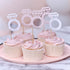 Cupcake Stecker Diamantring