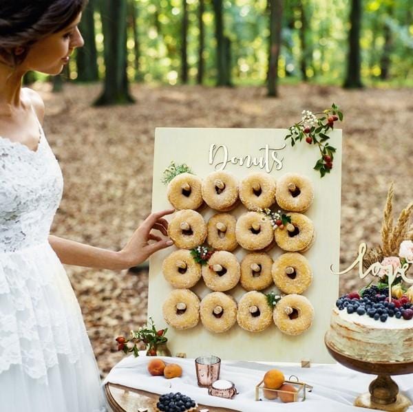 Donut Holz Aufsteller