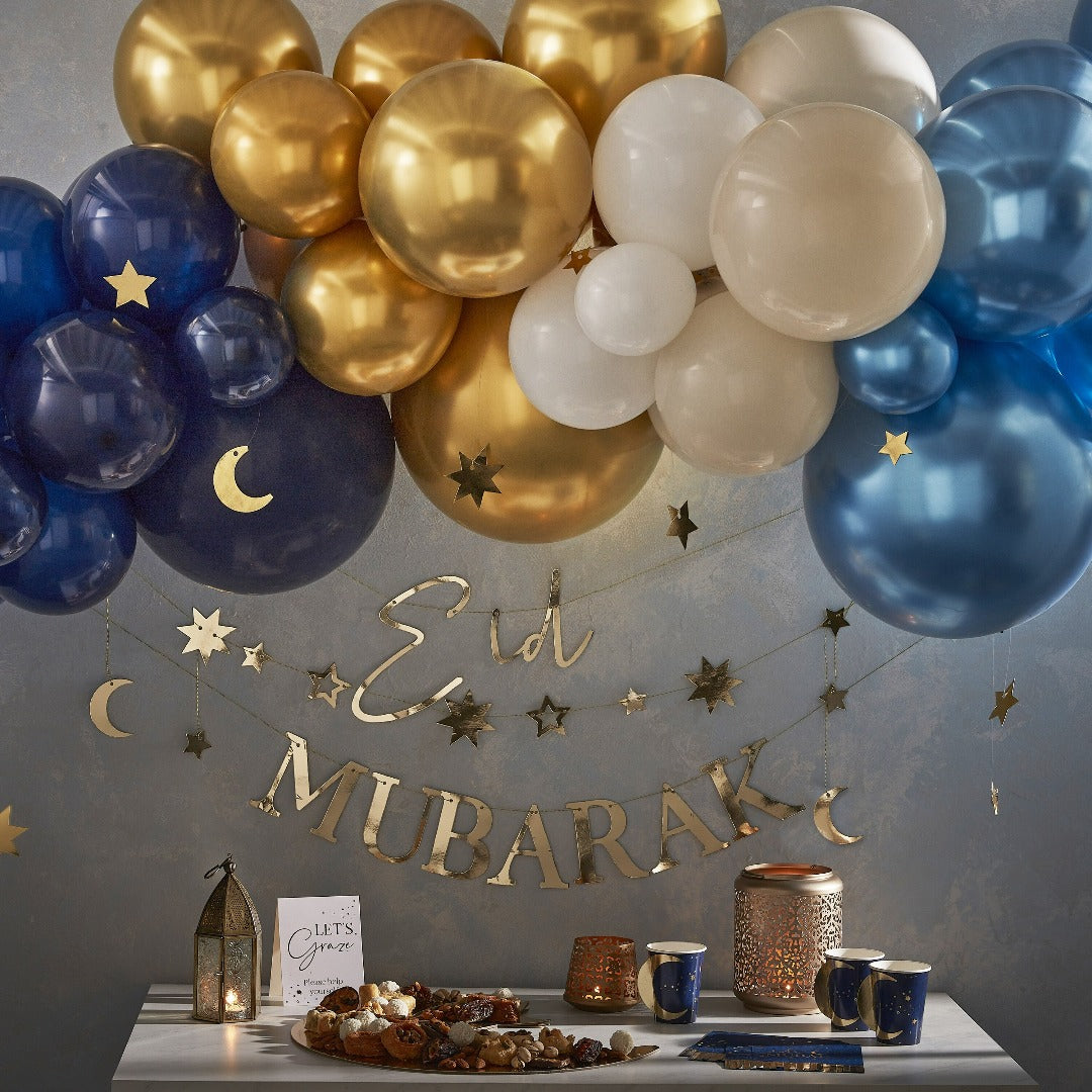 Eid Mubarak Girlande Deko Set