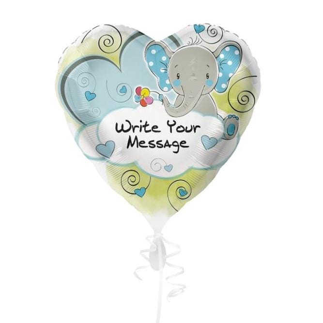 Baby Shower Ballon mit Marker
