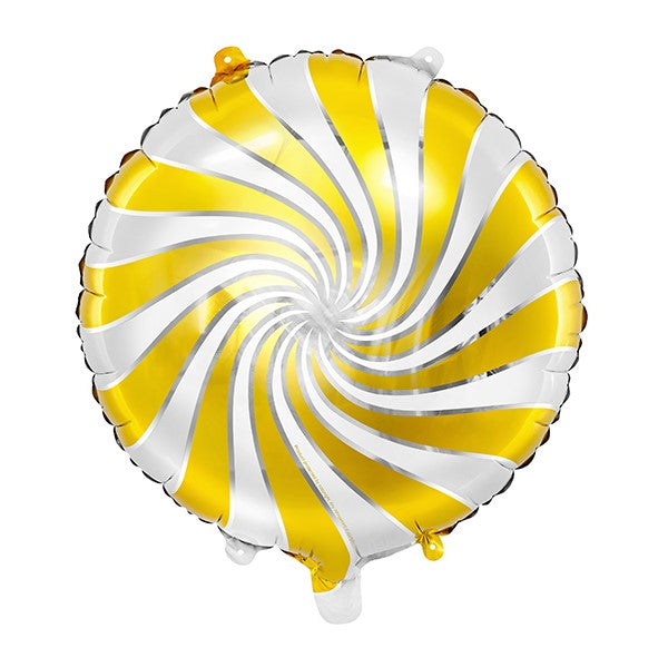 Folienballon Bonbon metallic gold