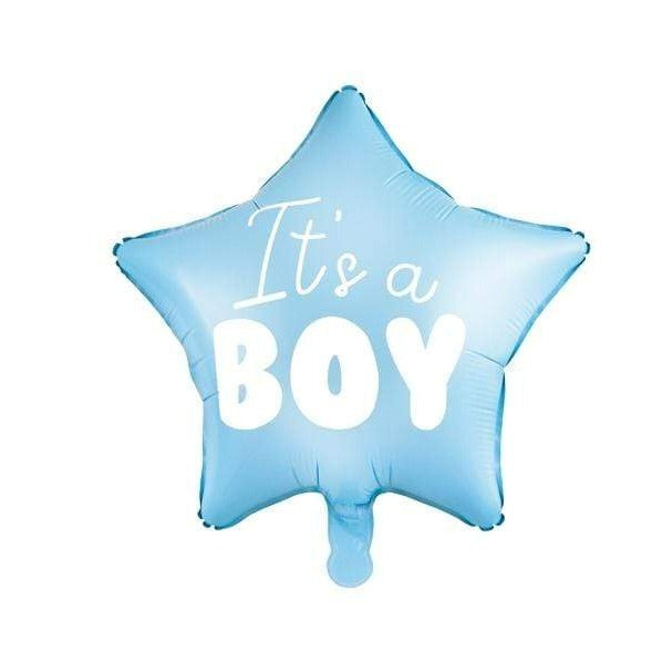 Folienballon Stern it s a boy
