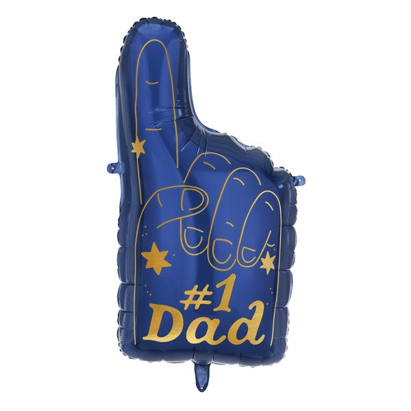 Folienballon Hand mit Aufdruck 1 Dad