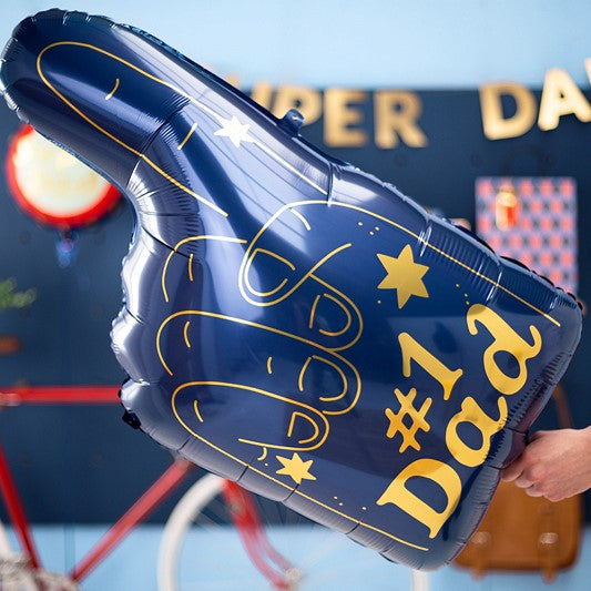 Folienballon Hand mit Aufdruck 1 Dad
