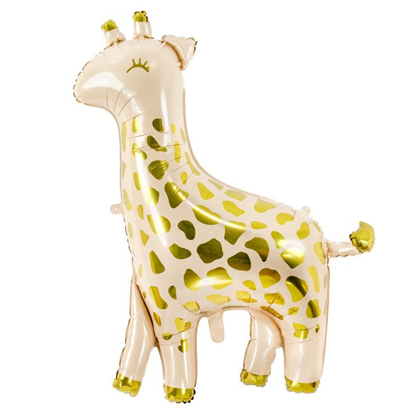 Folienballon Giraffe als Deko zum Geburtstag