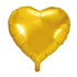 Folienballon Herz gold