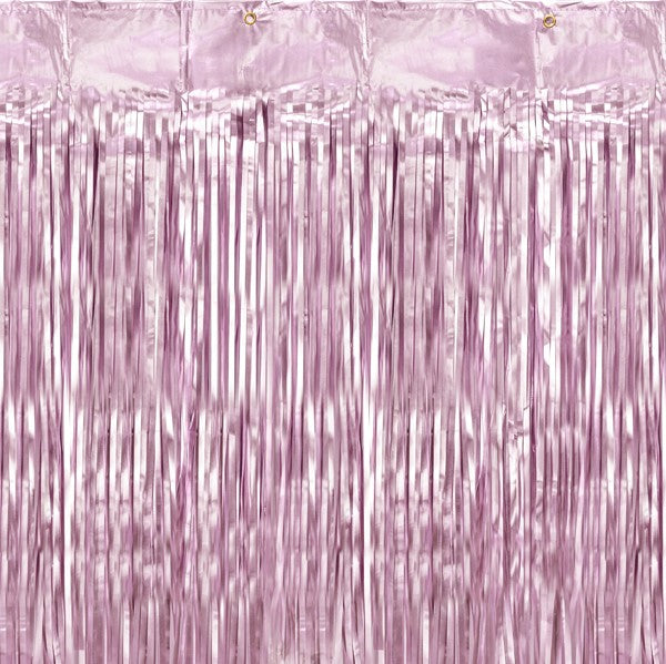 Folien Vorhang rosa