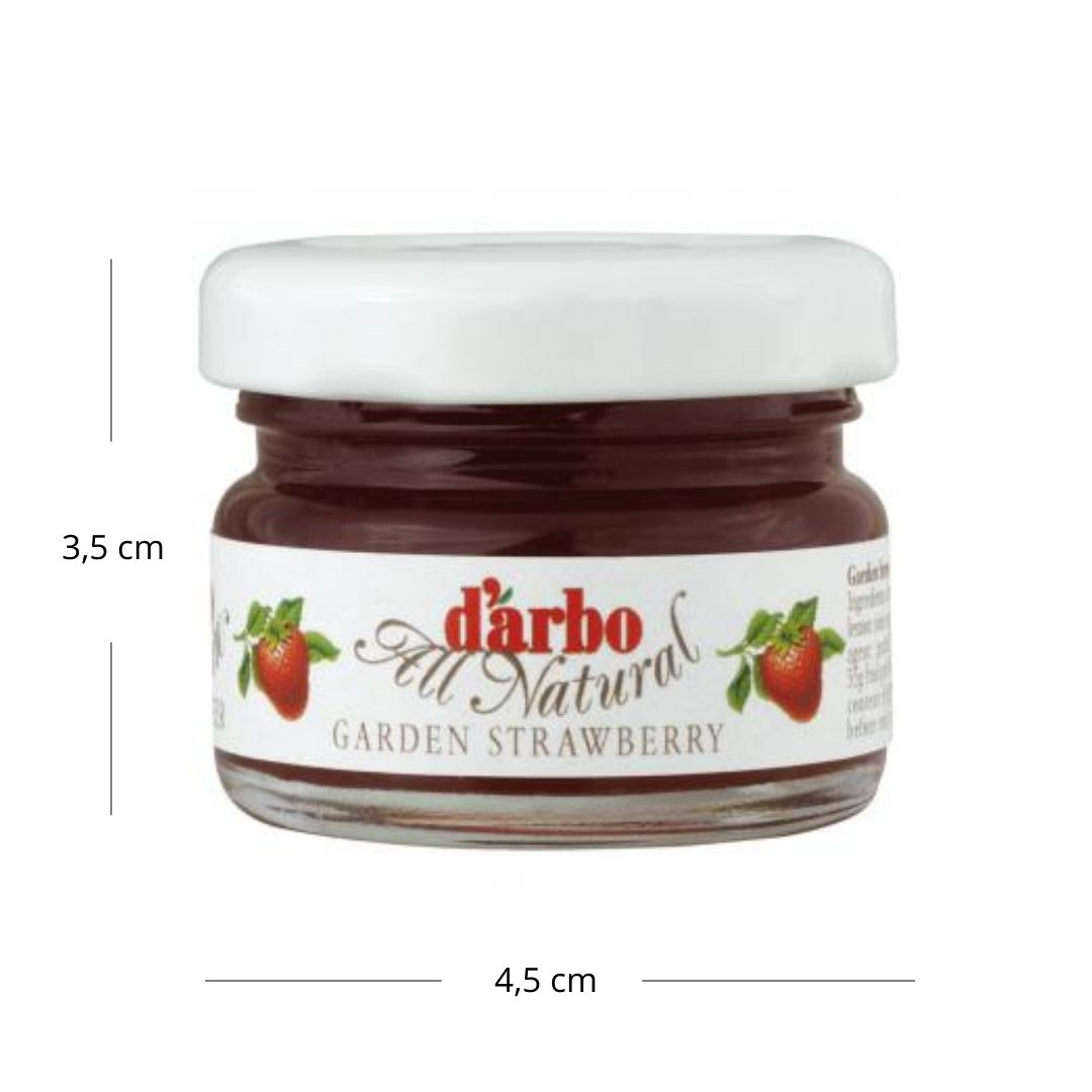 Gastgeschenk Hochzeit Mini Marmelade I Erdbeere I Ja-Hochzeitsshop