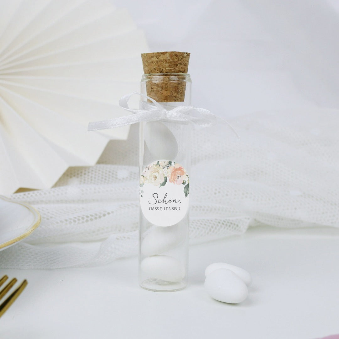 gastgeschenk zur hochzeit italienische mandeln mit 5 hochzeitsmandeln