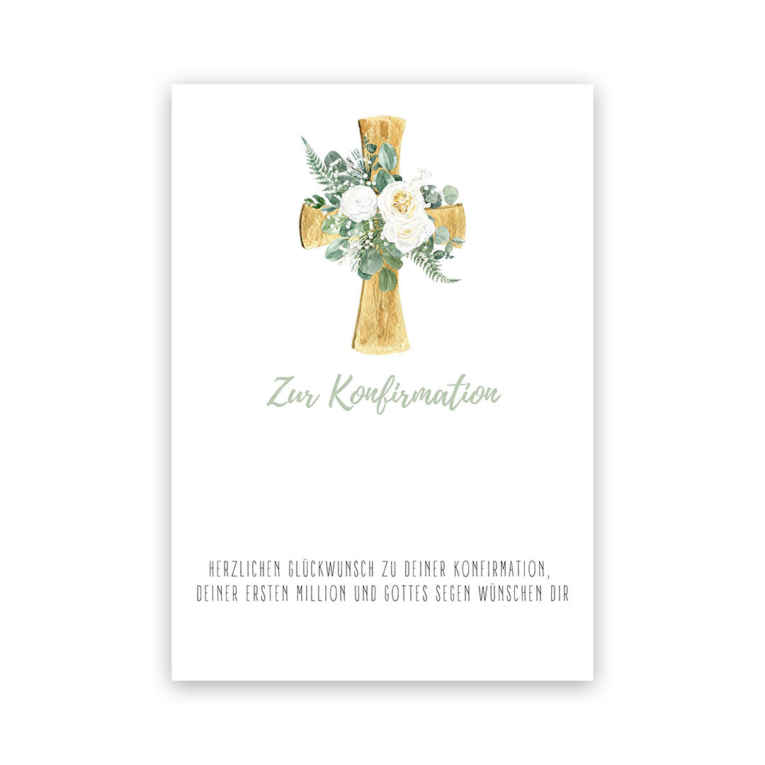 geldgeschenk zur konfirmation erste million