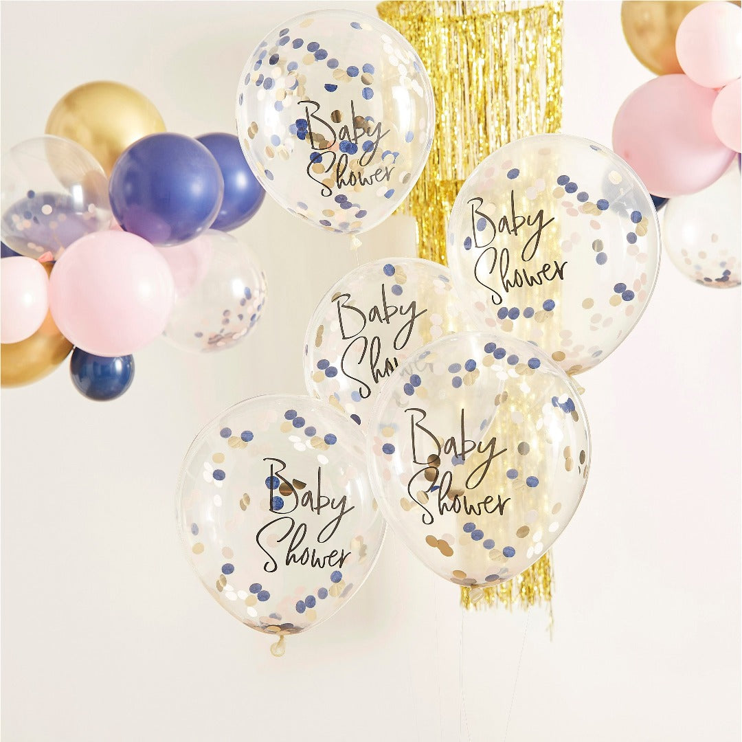 Gender Reveal Konfetti Ballons Baby Shower