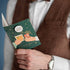 Geschenk Karte mit Pin Team Groom