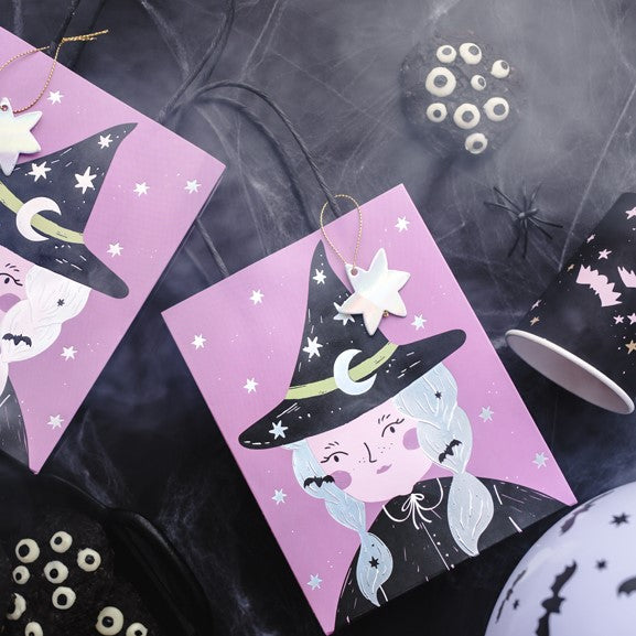 Geschenktüte Hexe für Halloween
