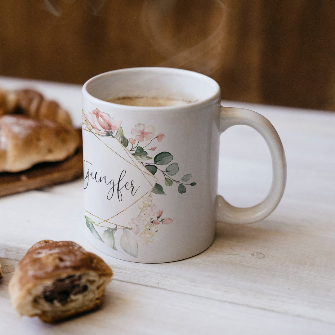 Kaffee Tasse Brautjungfer als Geschenk