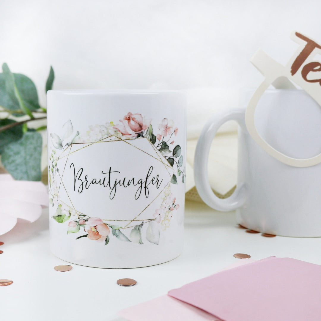 Geschenk Tasse Brautjungfer