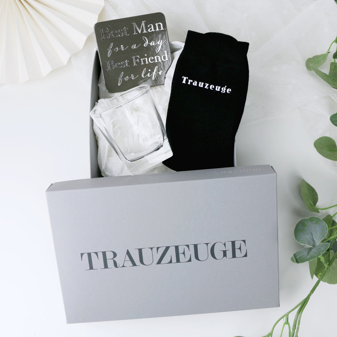 Geschenk Set für den Trauzeugen