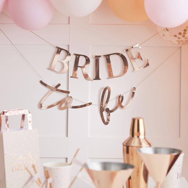 Girlande Bride to be - Ja-Hochzeitsshop