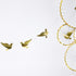 Girlande Tauben gold