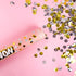 Konfetti Kanone gold und silber