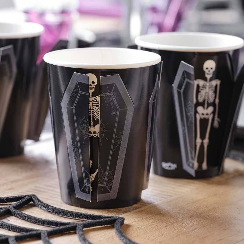 Halloween Deko Papp Becher