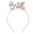 Haarreif Bride rosegold