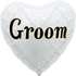 folienballon in herzform mit aufdruck groom