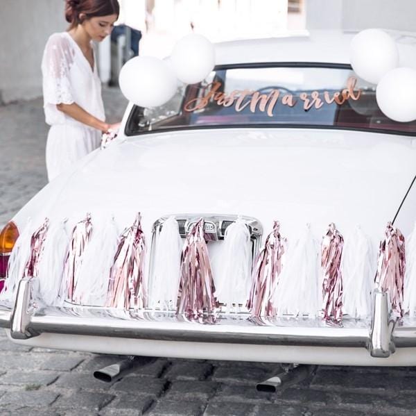 Auto Deko Set Just Married