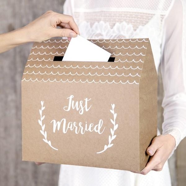 Vintage Briefbox Just Married