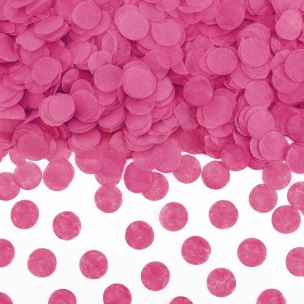 Tisch Seidenpapier Konfetti fuchsia