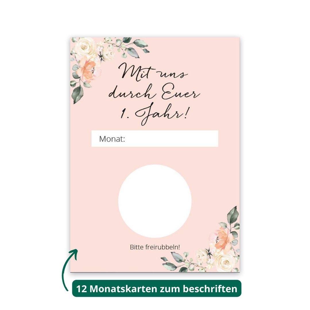 Karte Hochzeitsspiel von Ja Hochzeitsshop