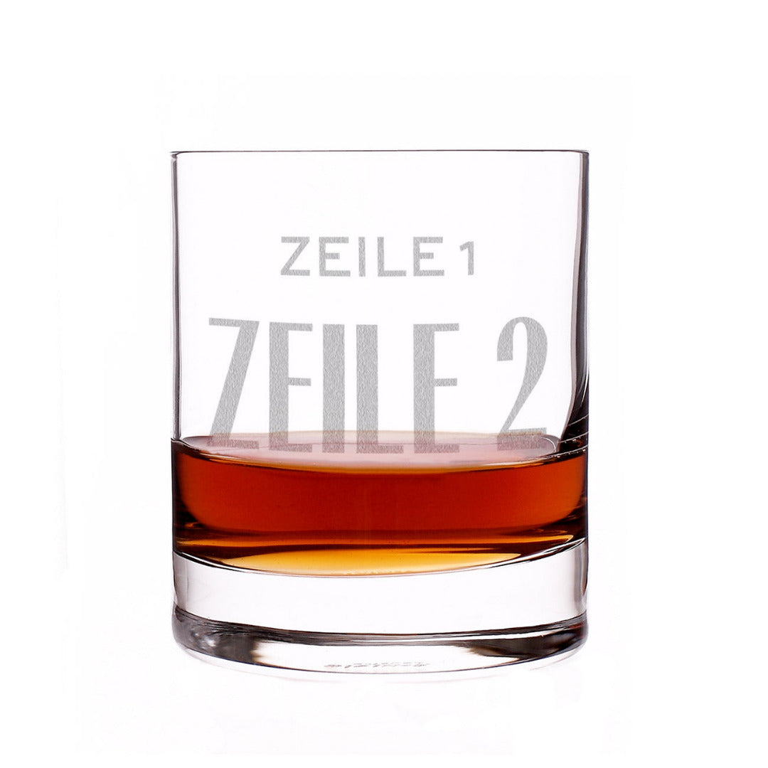 Personalisiertes Whiskyglas