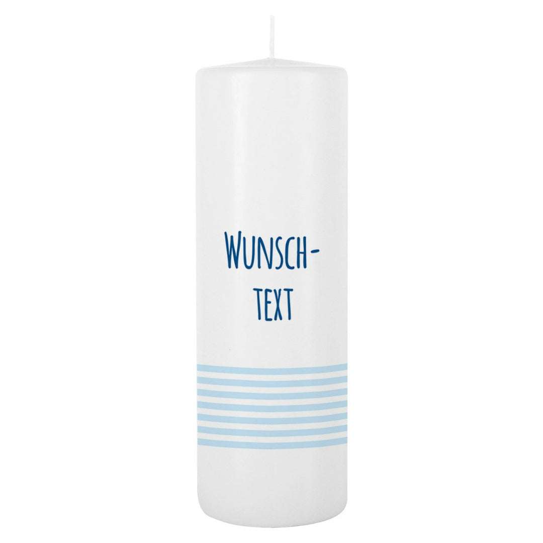 Personalisierte Hochzeitskerze Anker