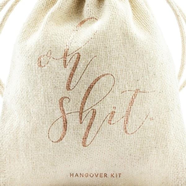 Baumwoll Säckchen Hangover Kit