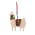 Holzhänger Lama Set