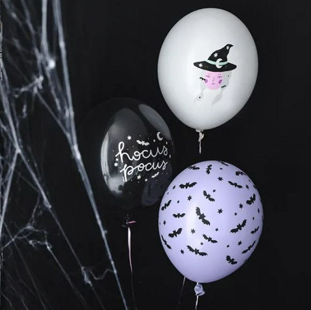 Halloween Luftballons Set Hexe