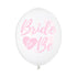 Latexballons Bride to be rosa