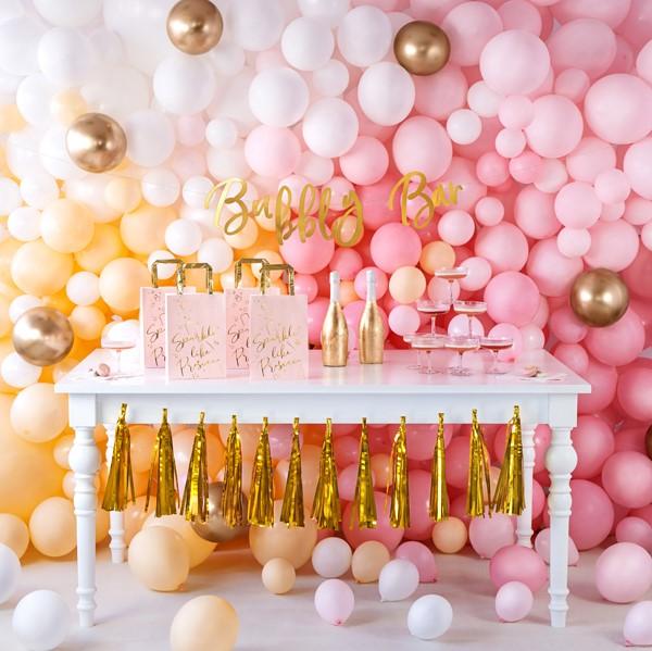 Glossy Luftballons rund