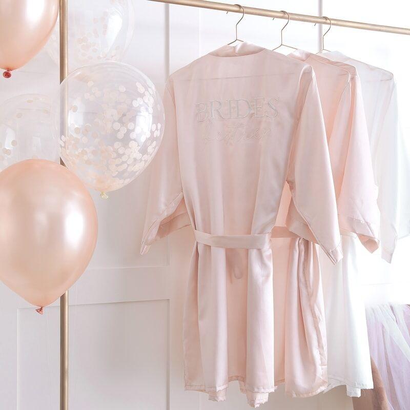 Satin Kimono Brides Besties