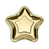 Party Hochzeit Pappteller Sternmotiv gold
