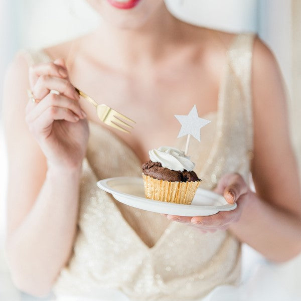 Teller aus Zuckerrohr weiß 22,5 cm