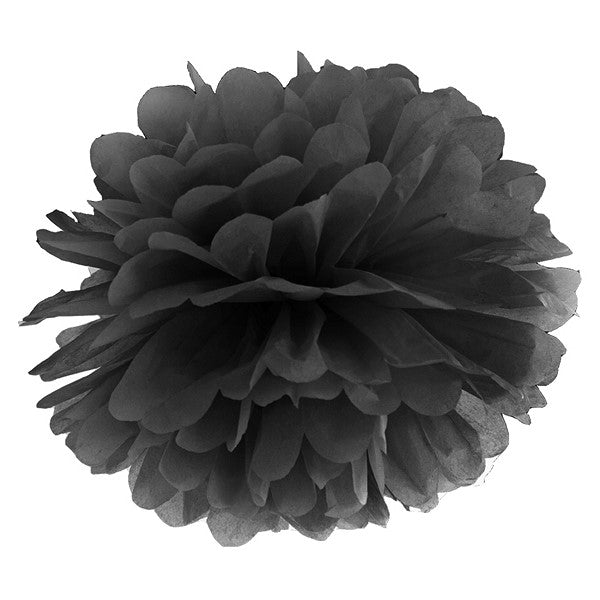 Pompom schwarz