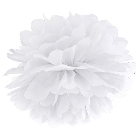 Pompom weiß