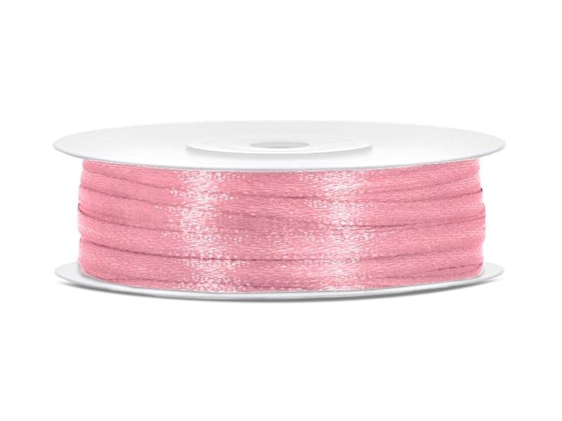 Satinband 3 mm rosa