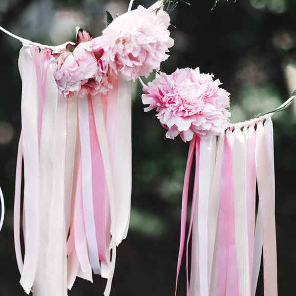 Satinband Dekobeispiel