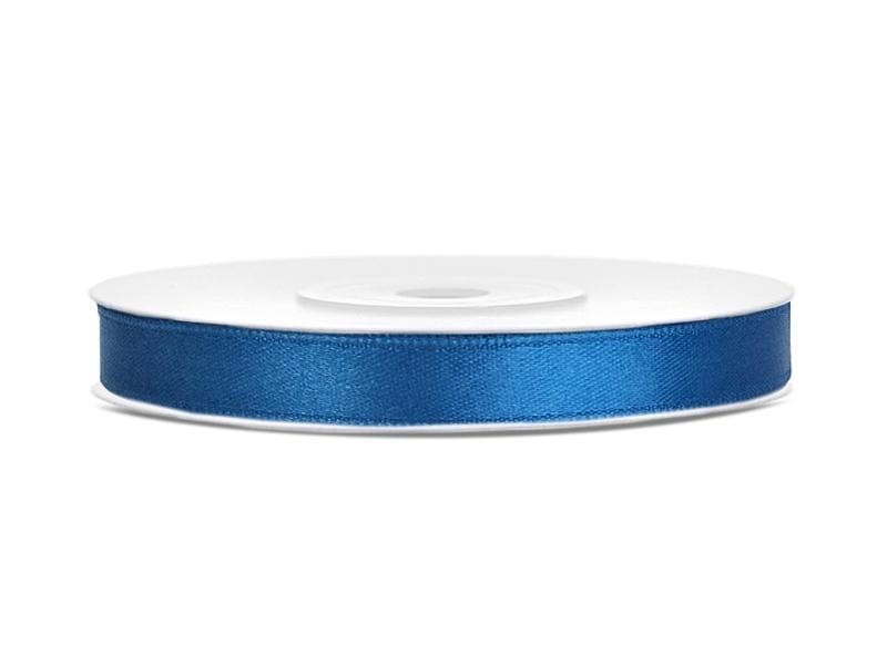 Satinband 6 mm dunkelblau