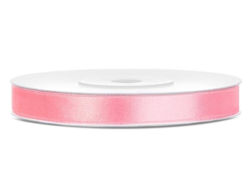 Satinband 6 mm hellrosa