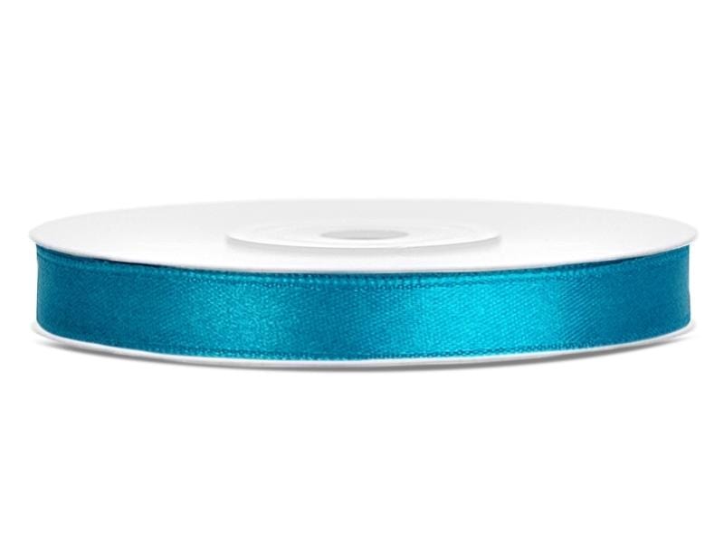 Satinband 6 mm türkis