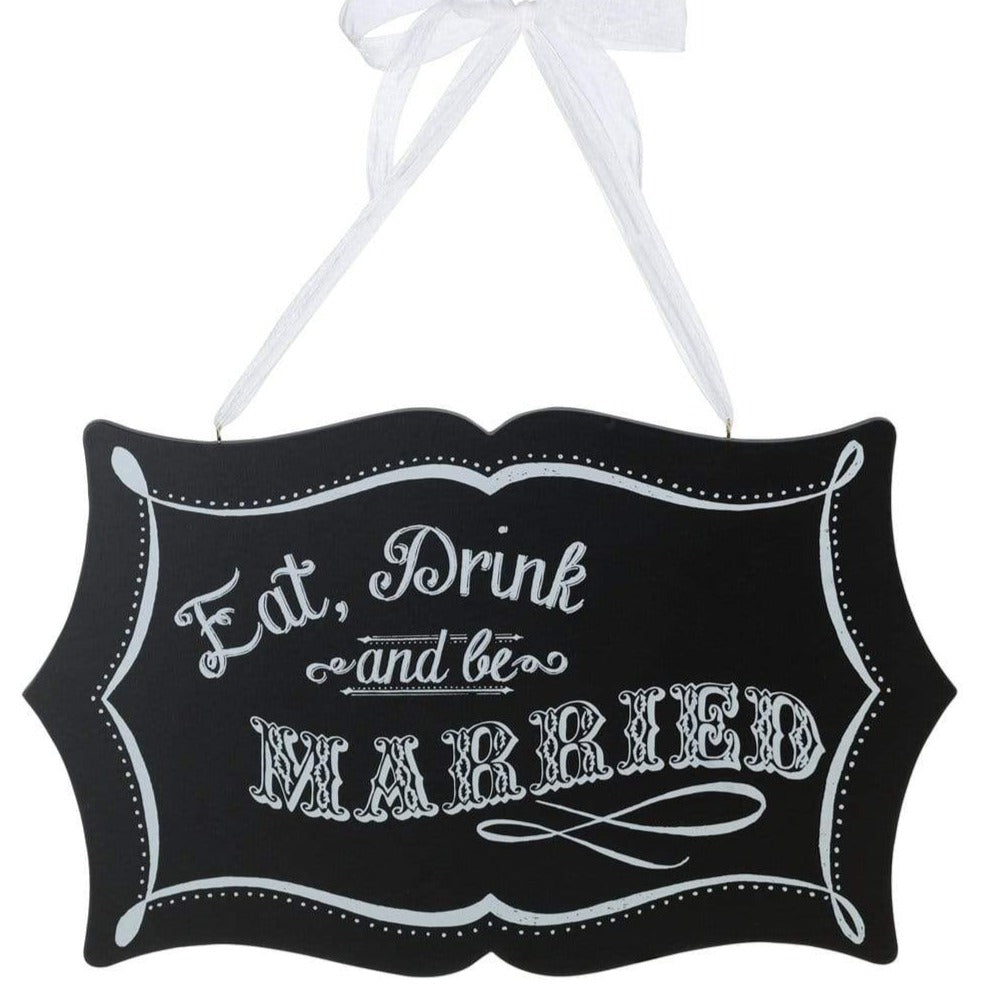 Deko Schild Eat Drink and
