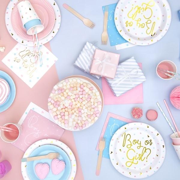 Gender Reveal Servietten