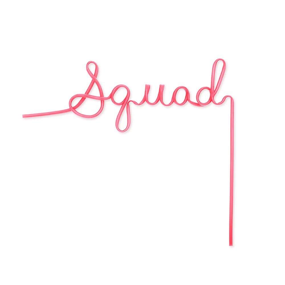Geformter Strohhalm Squad